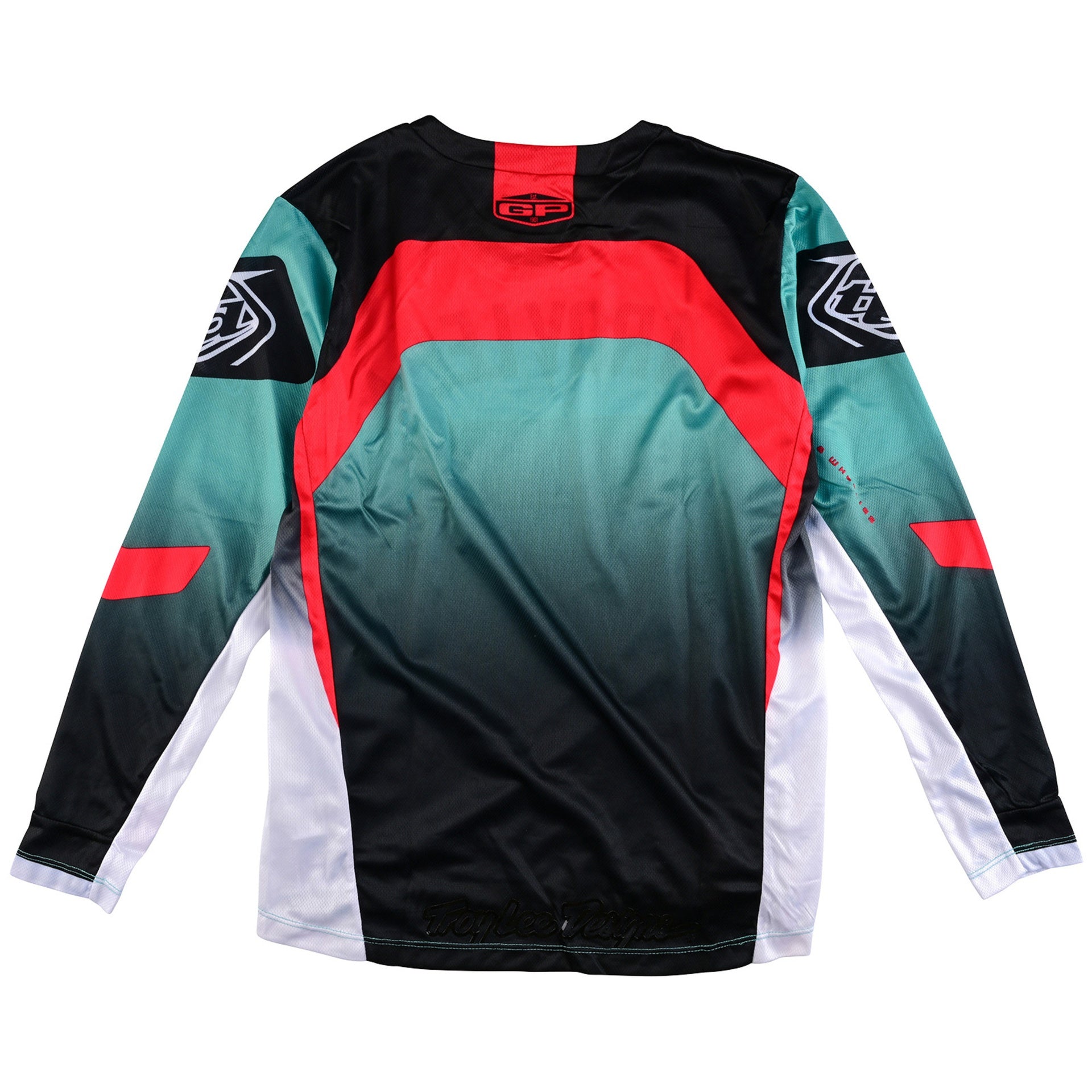 Jersey para niño Troy Lee Designs Gp Arc Turquoise / Neon Melon